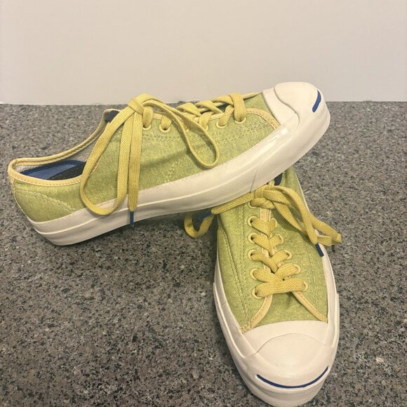 Converse Jack Purcell Signature Low – Sulphur Spring (Green) – Size 9 – Like New - Picture 1 of 6